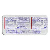 Martifur, Nitrofurantoin  50 mg packaging