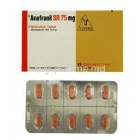 Anafranil, Clomipramine 10mg 20tabs, teofarma, packaging and blister