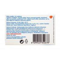 Zovirax Eye Ointment, 2g 5% asiklovir, box back presentation, GSK