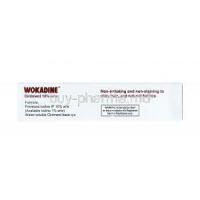Wokadine Ointment, Povidone Iodine 10% formula