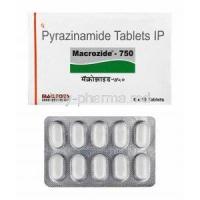 Macrozide. Pyrazinamide 750mg box and tablets