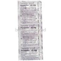 Persantin, Generic  Persantin,  Dipyridamole 25 Mg Tablet Packaging