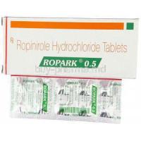 Ropak, Generic  Requip, Ropinirole 0.5 mg Tablet