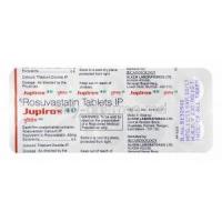 Jupiros, Rosuvastatin 40 mg tablets back