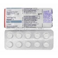 Hytrin, Terazosin 1mg tablets