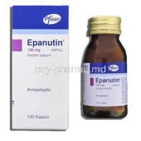 Epanutin,  Phenytoin Sodium 100 mg