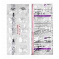 Calaptin, Verapamil 40mg tablets