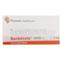 Sorbitrate, Isosorbide Dinitrate 10 Mg Tablet Box