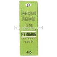 Pyrimon,  Chloramphenicol/ Dexamethasone Eye Drops