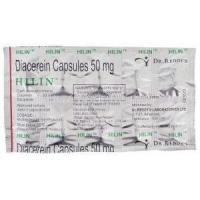 Hilin, Generic Cartidin,  Diacerein 50 Mg