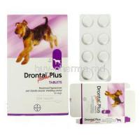 Drontal Plus (Drontal Allwormer) for dogs