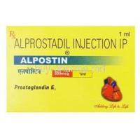 Alpostin, Alprostadil Injection Ip, 1ml, 500mcg Box