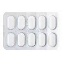 Glucored Forte, Glibenclamide/ Metformin, 5mg/500mg 10 x 10 tablets, blister pack front presentation