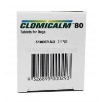 CLOMICALM (GB) 80mg 30 Tab box bottum