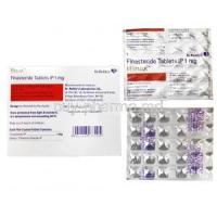 Finax, Finasteride 1mg box and tablet composition