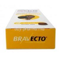 Bravecto Chewable, Fluralaner 112.5mg, for Very Small Dogs (1.2kg-2.8kg),1tablet, MSD Animal Healthcare,Box top view