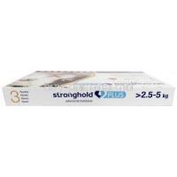 Stronghold Plus, Selamectin 30mg, Sarolaner 5mg 0.5ml x 3 Pipettes for Medium Cats (2.5-5kg), Zoetis Australia, Box top view