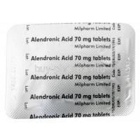 Alendronic Acid 70mg, Milpharm Ltd, Blisterpack information
