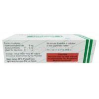 Epidosin Injection, Valethamate 8 mg, Injection 1mL,TTK Healthcare, Box information, Caution