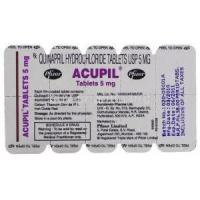 Acupil, Generic Accupril,  Quinapril Packaging