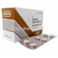 Acamptas, Acamprosate 333 mg, Intas Pharmaceuticals Ltd, Box, Blisterpack