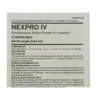 Nexpro IV, Generic Nexium, Esomeprazole Injection information sheet 1