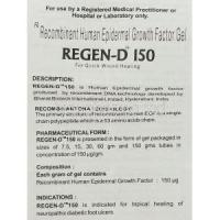 Regen-D 150 Gel information sheet 1