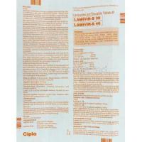 Lamivir S, Lamivudine 150 mg/ Stavudine 30 mg information sheet 1