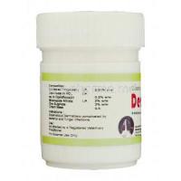 Dermiheal, Miconazole Nitrate 2%/ Ciprofloxacin HCl 0.1 %/ Clobetasol propionate 0.025 % Ointment container information