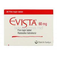 Evista Raloxifene  60 mg