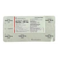 Rasilez, Aliskiren 150 mg packaging