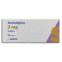 Amlodipine  5 mg box