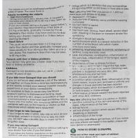 Quinapril 20 mg information sheet 3