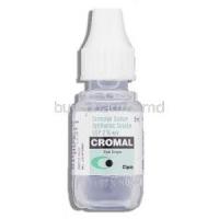 Cromal , Generic  Intal Eye Drop, Sodium Cromoglycate/Benzalkonium bottle