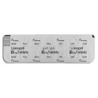 Lisinopril  5 mg packaging