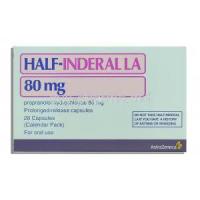 Half Inderal La 80 mg Astrazeneca