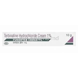 Fungotek Cream 1%, Generic Lamisil Cream 1%, Terbinafine HCl 1% box