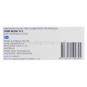 Accuretic, Quinapril 10mg and Hydrochlorothiazide 12.5mg Box Information