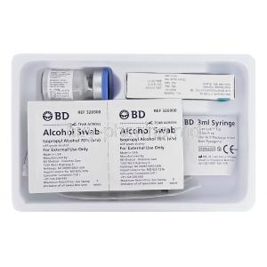 Lupride Depot, Generic Lupron Depot, Leuprolide Acetate 22.5mg Injection Vial Package Contents