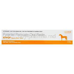 Kiwof Equine Oral Paste, Generic Strongid Paste, Pyrantel Pamoate 438.846mg Box