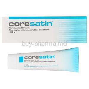 Coresatin Nonsteroidal Cream Therapy for Inflammatory Skin Conditions 30gm, Coremirac-6