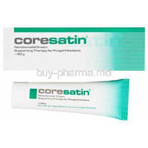 Coresatin Nonsteroidal Cream Supporting Therapy for Fungal Infections 30gm, Coremirac-6