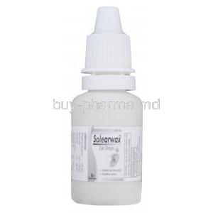 Solearwax Ear Drops, Paradichlorobenzene 2% Benzocaine 2.7% Chlorbutol 5% 10ml Bottle