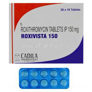 Roxivista 150, Generic Rulide, Roxithromycin 150mg