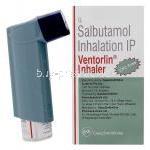 Ventorlin, Salbutamol Inhaler and box