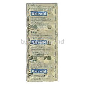 Urivoid, Bethanechol  25 mg packaging