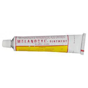 Melanocyl, Methoxsalen/ AminoBenzoic Acid Ointment tube