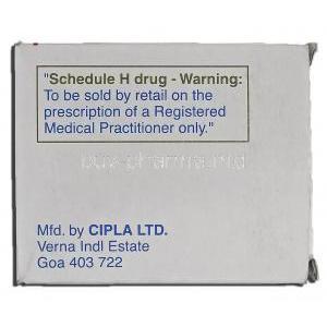 Zidovir, Zidovudine, 100 mg, Cipla manufacturer