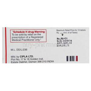 Generic Seroquel, Quetiapine  200 mg manufacturer information