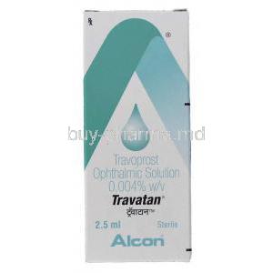 Travatan,  Travoprost Opth. Solution Eye Drop Box